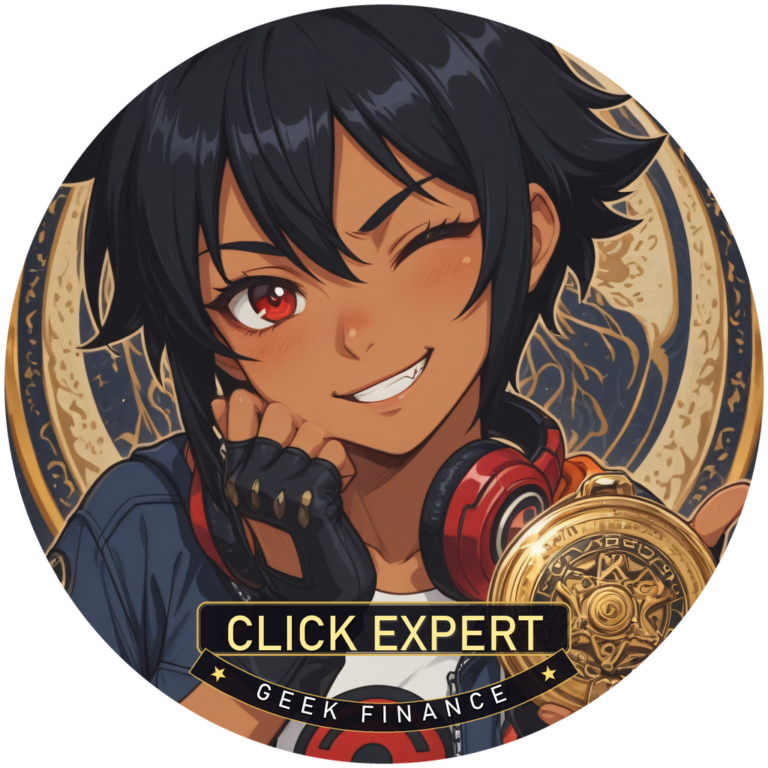 Logo oficial da Clicker-chan, mascote do Click Expert