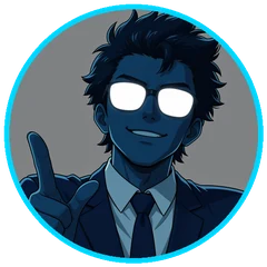 O Chefe do Click Expert de terno azul-marinho com postura analítica