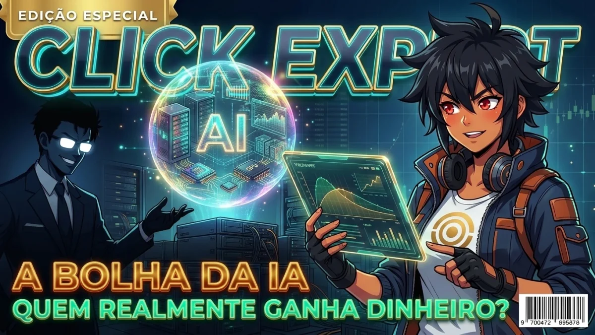 A Bolha da Inteligência Artificial: Quem Está Realmente Enriquecendo e Quem Vai Quebrar em Breve?