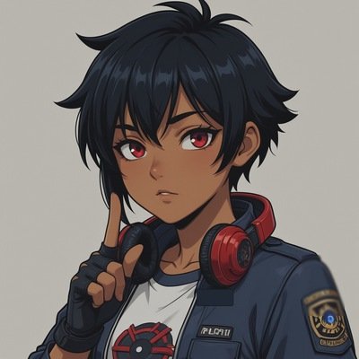 Clicker-chan levantando o dedo indicador para explicar a Taverna da Guilda de freelancers