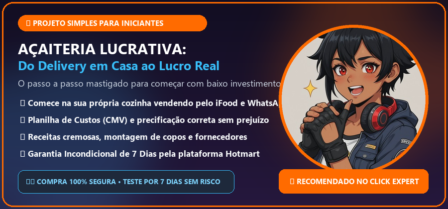Açaiteria Lucrativa: Projeto Simples para Novos Empreendedores