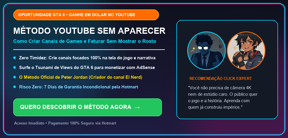 Método YouTube Sem Aparecer: Peter Jordan Ei Nerd