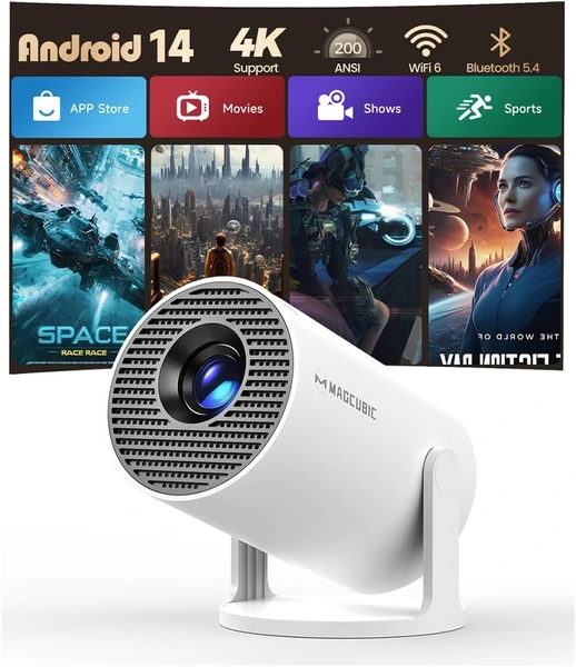 Mini Projetor Portátil HY300 Smart